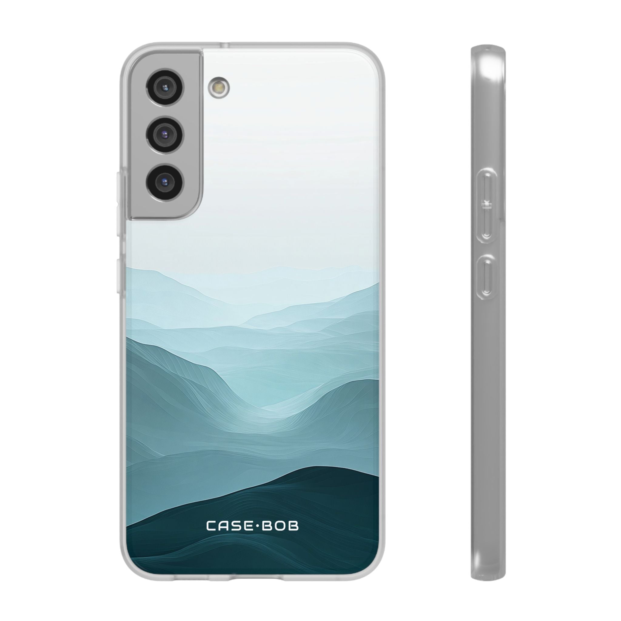 Teal Mist Mountains Samsung S22 Plus Case - Soft