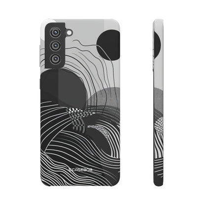 Monochrome Dynamics | Slim Phone Case for Samsung