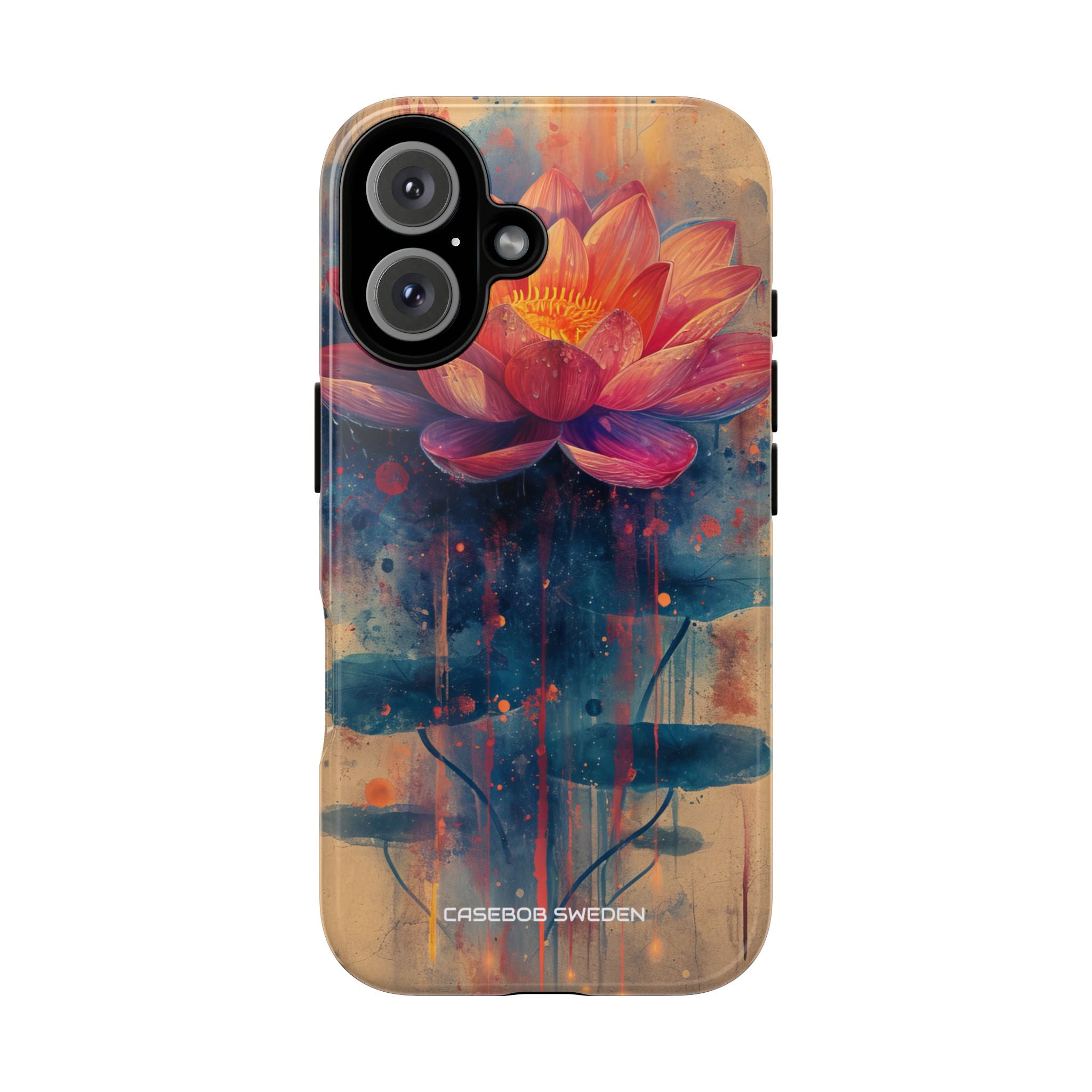 Lotus Blossom Art - Tough iPhone 16 Phone Case