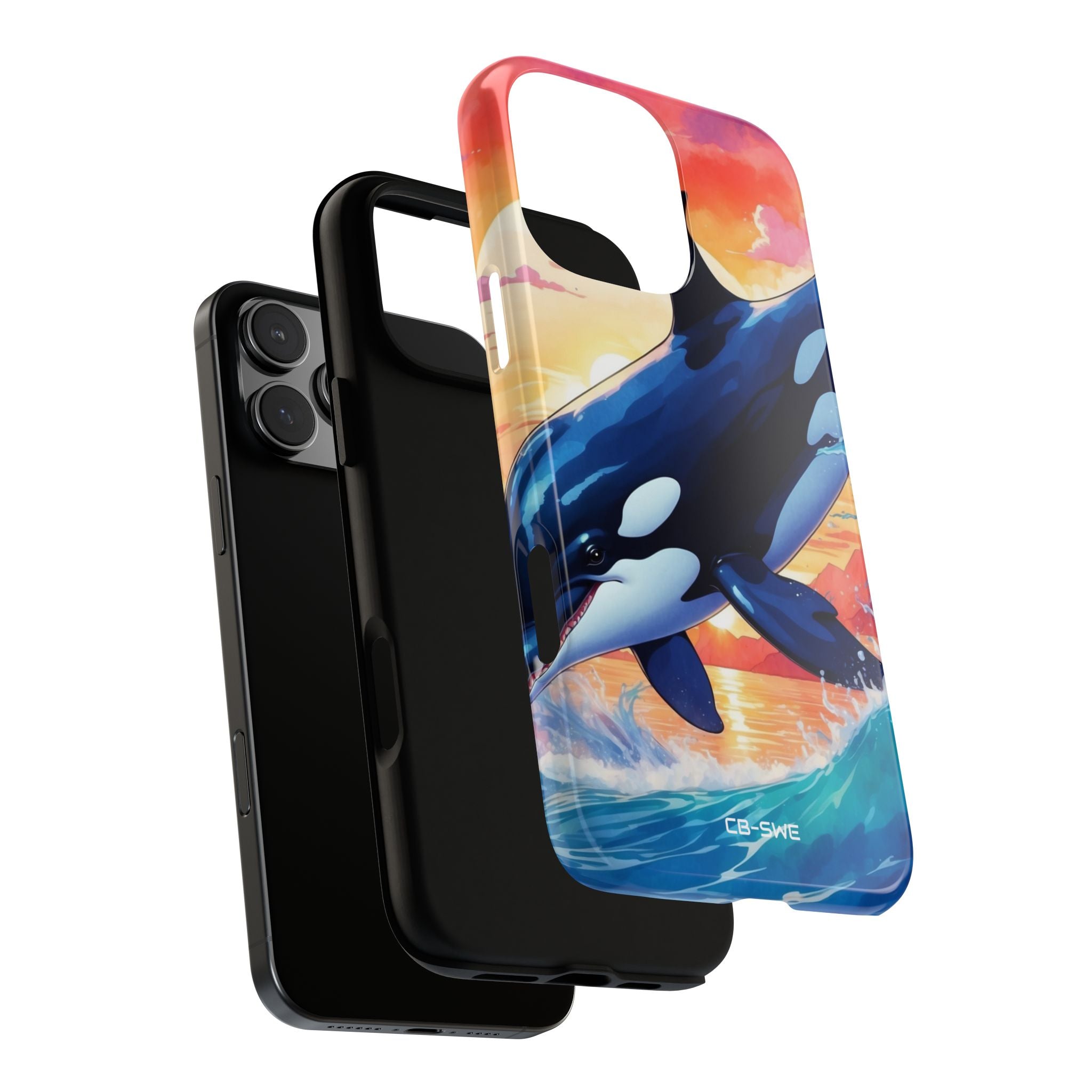 Orca Leaps Joyfully - iPhone Case