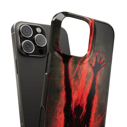 Gothic Crimson Ascension iPhone 16 - Slim Phone Case