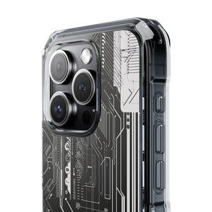 Circuitry Aesthetics - Phone Case for iPhone (Clear Impact - Magnetic)