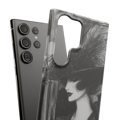 Timeless Elegance in Monochrome Samsung S23 - Slim Phone Case