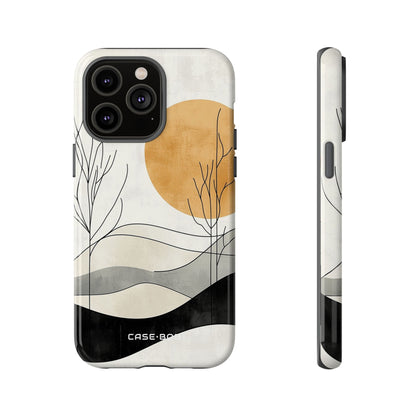 Orange Halo iPhone 14 Pro Max Case - Tough