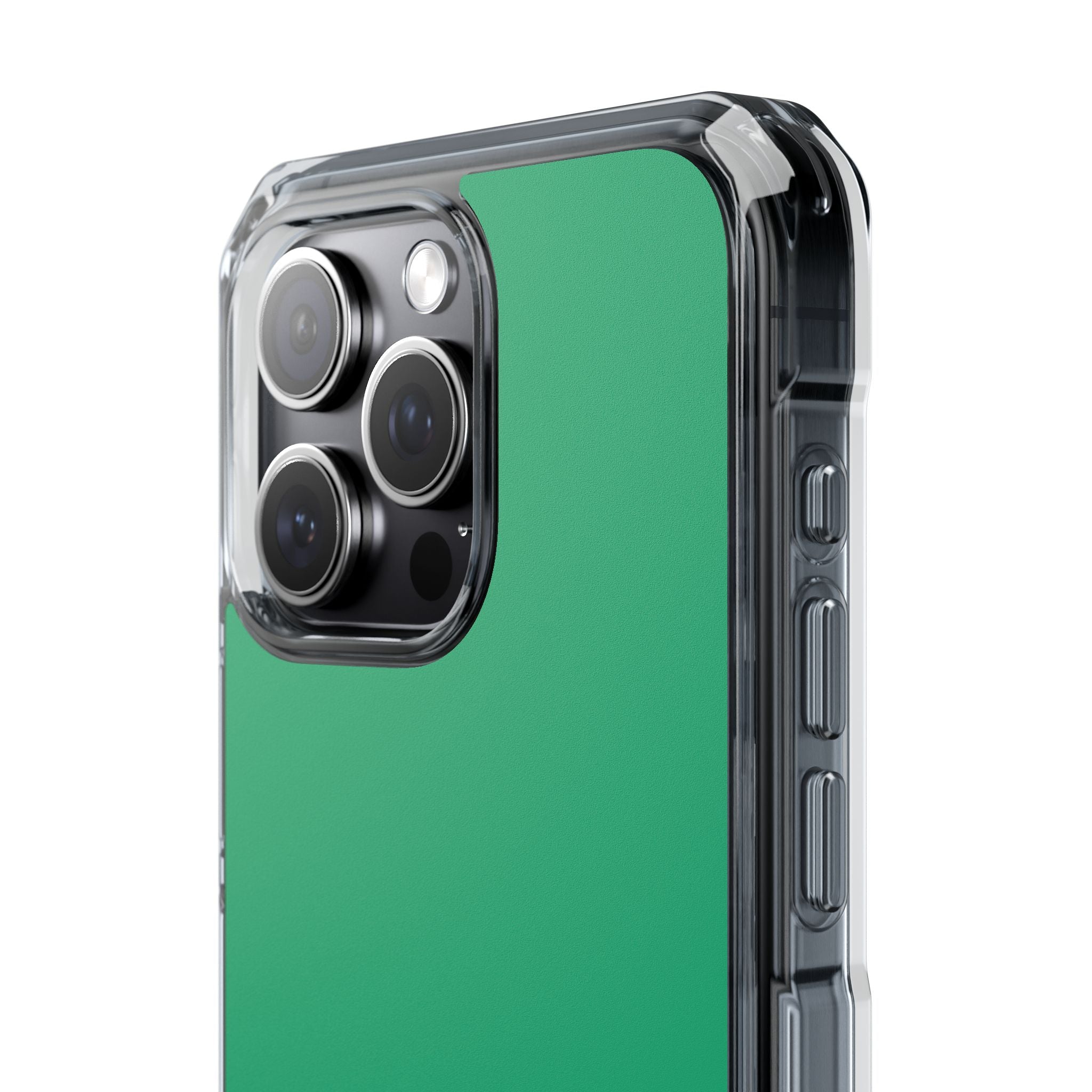 Crayola Green - Clear Impact Case for iPhone