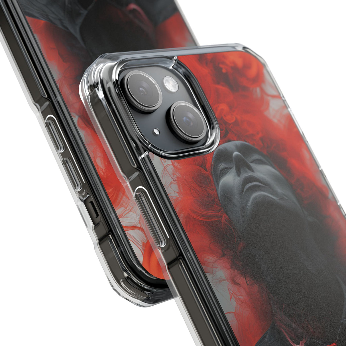 Inferno Reverie - Phone Case for iPhone (Clear Impact - Magnetic)