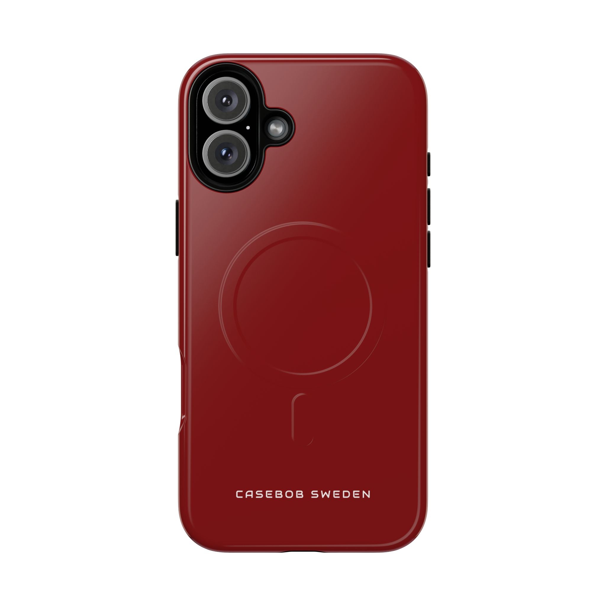 Dark Red iPhone 16 | Tough+ Phone Case