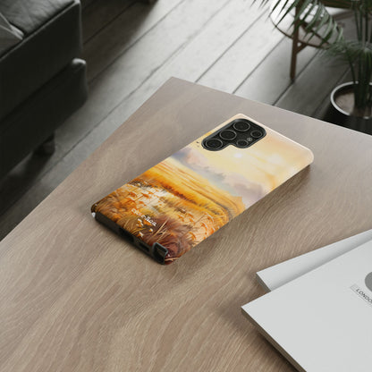 Glowing Sunrise Samsung S22 Ultra Case - Tough