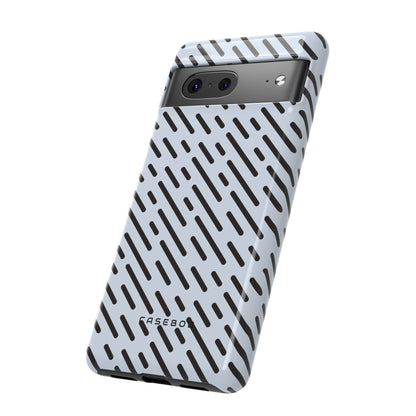 Monochrome Dash - Protective Phone Case