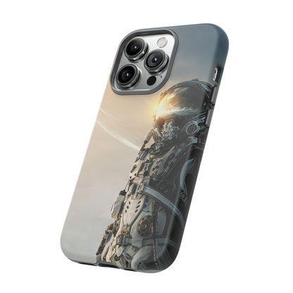 Astronaut on unexplored planet - Protective Phone Case