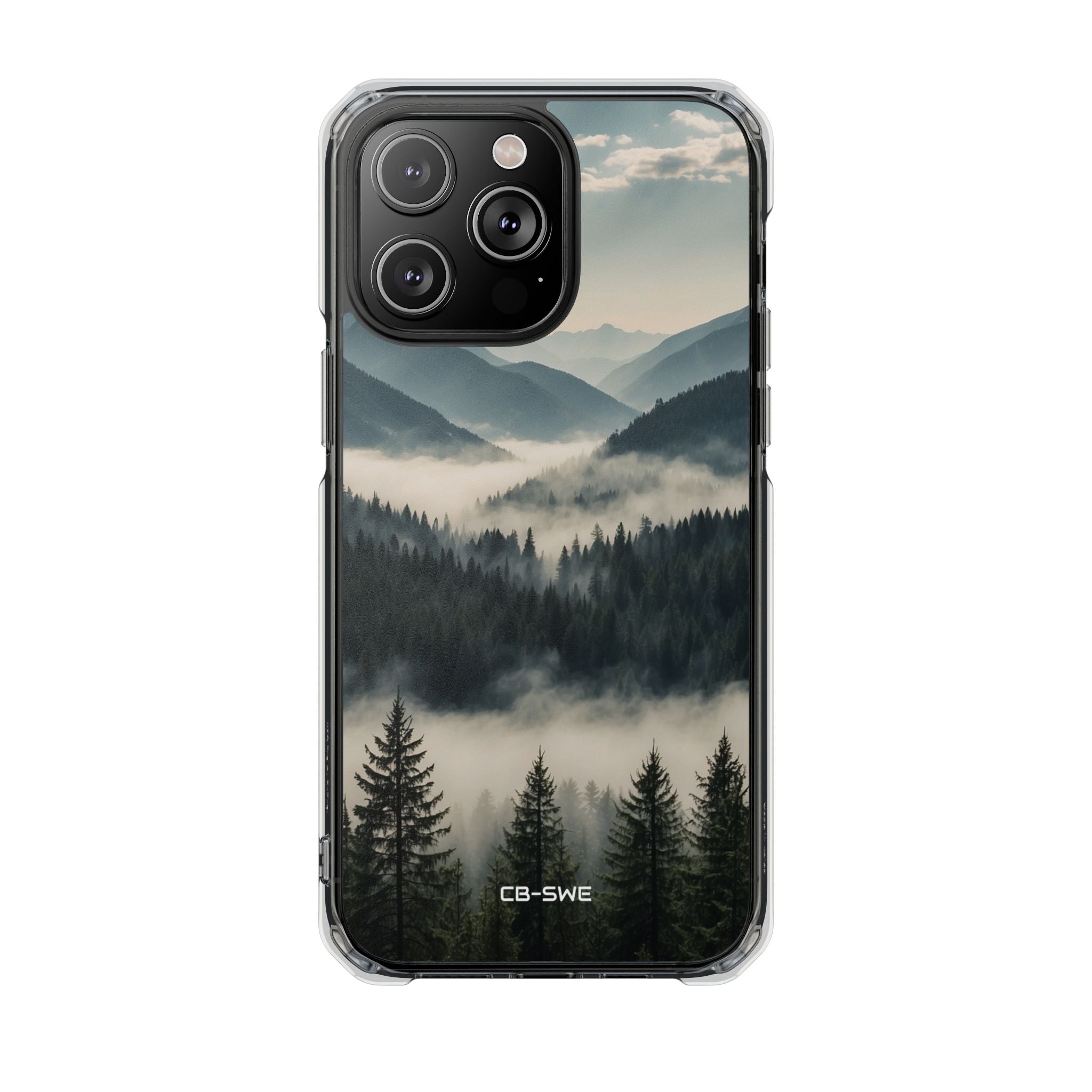 Misty Forest Embrace iPhone Case - Impact