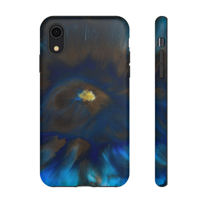 Space Galaxy Ink Art iPhone Case (Protective) iPhone XR Matte Phone Case