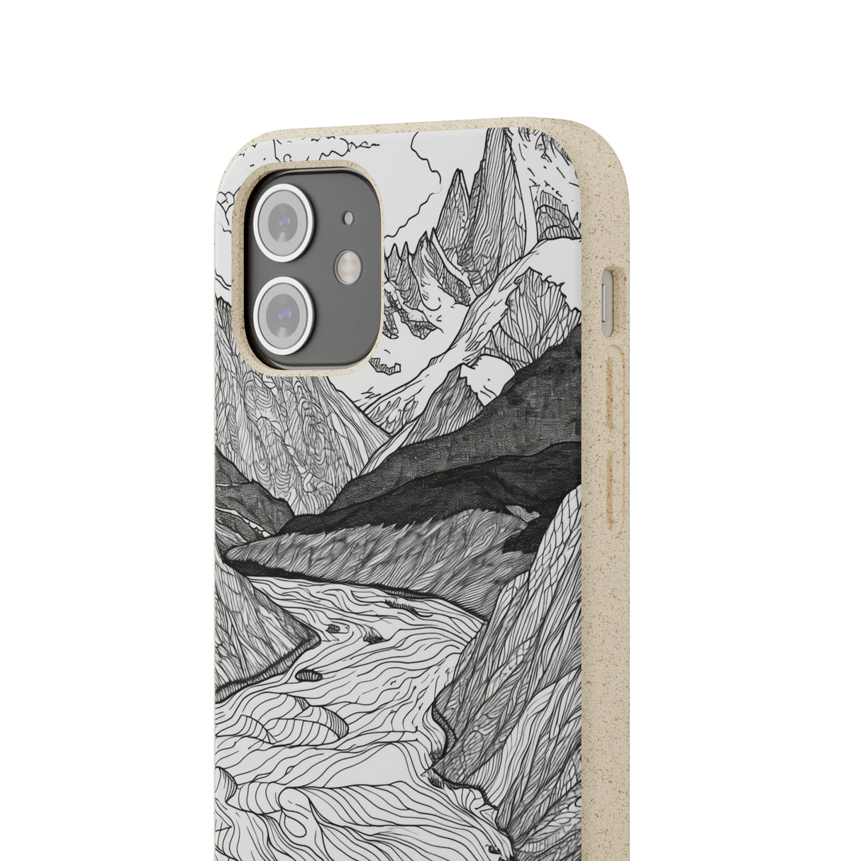 Mountain Tranquility | Biodegradable Phone Case