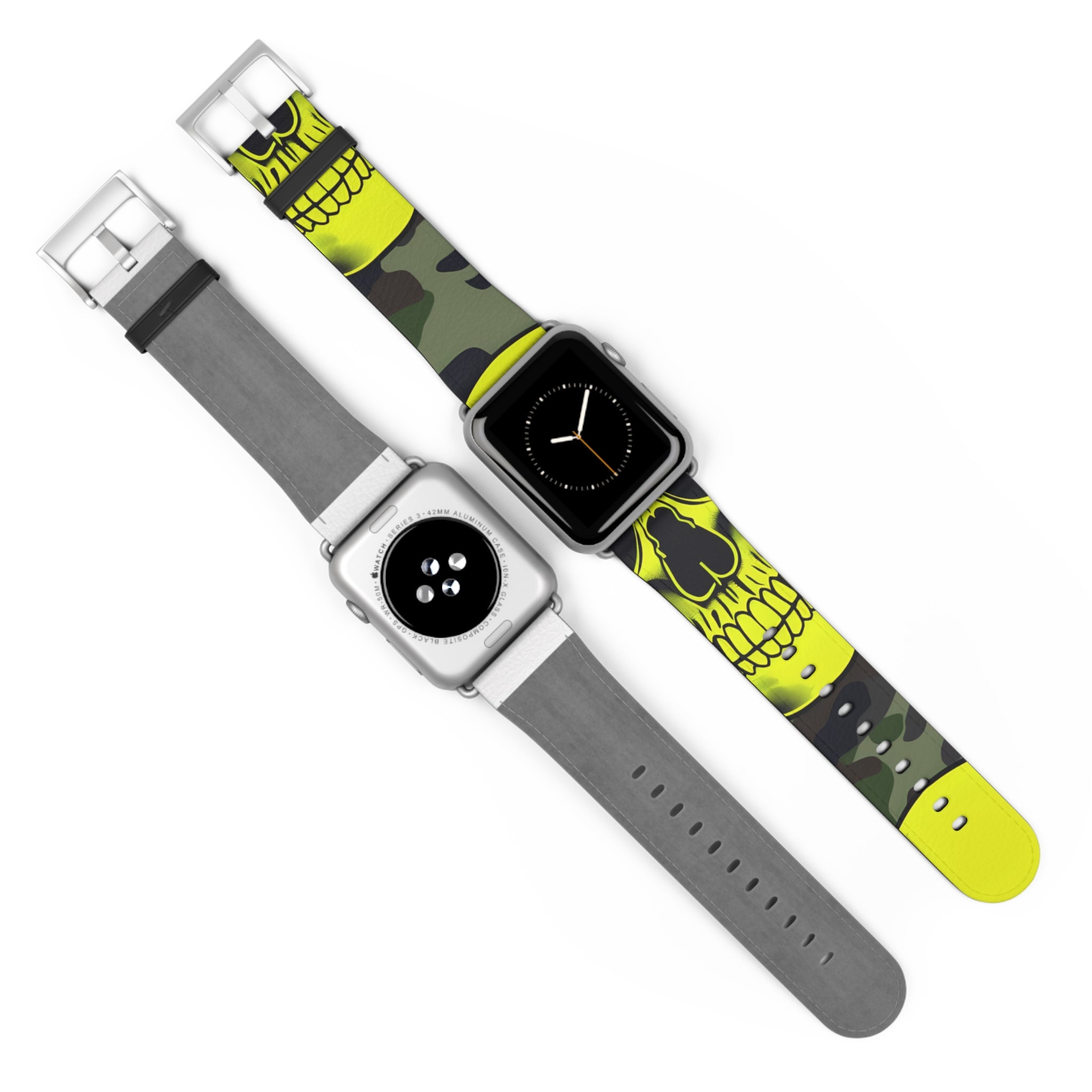 Neon Skull Camo - Watch Band
