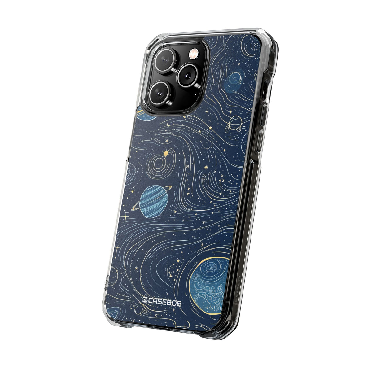 Cosmic Whimsy – Handyhülle für iPhone (Clear Impact – Magnetisch)