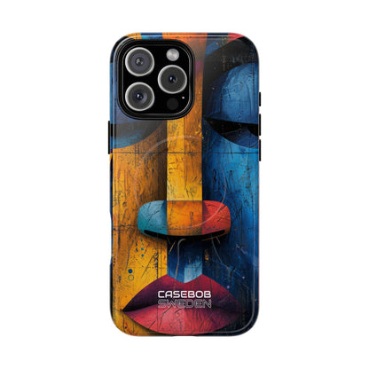 Geometric Face Fusion iPhone 16 - Tough+