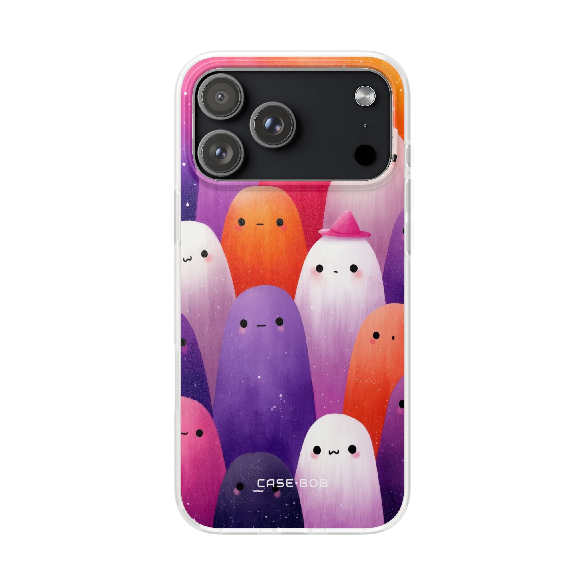 Ghostly Glow iPhone 17 Pro Max Case - Soft
