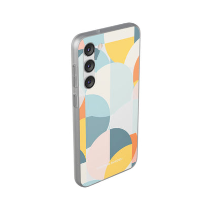 Abstract Geometric Calm - Flexi Samsung S23 Phone Case