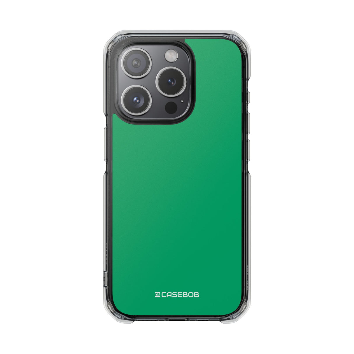 Jade Green | Phone Case for iPhone (Clear Impact Case - Magnetic)