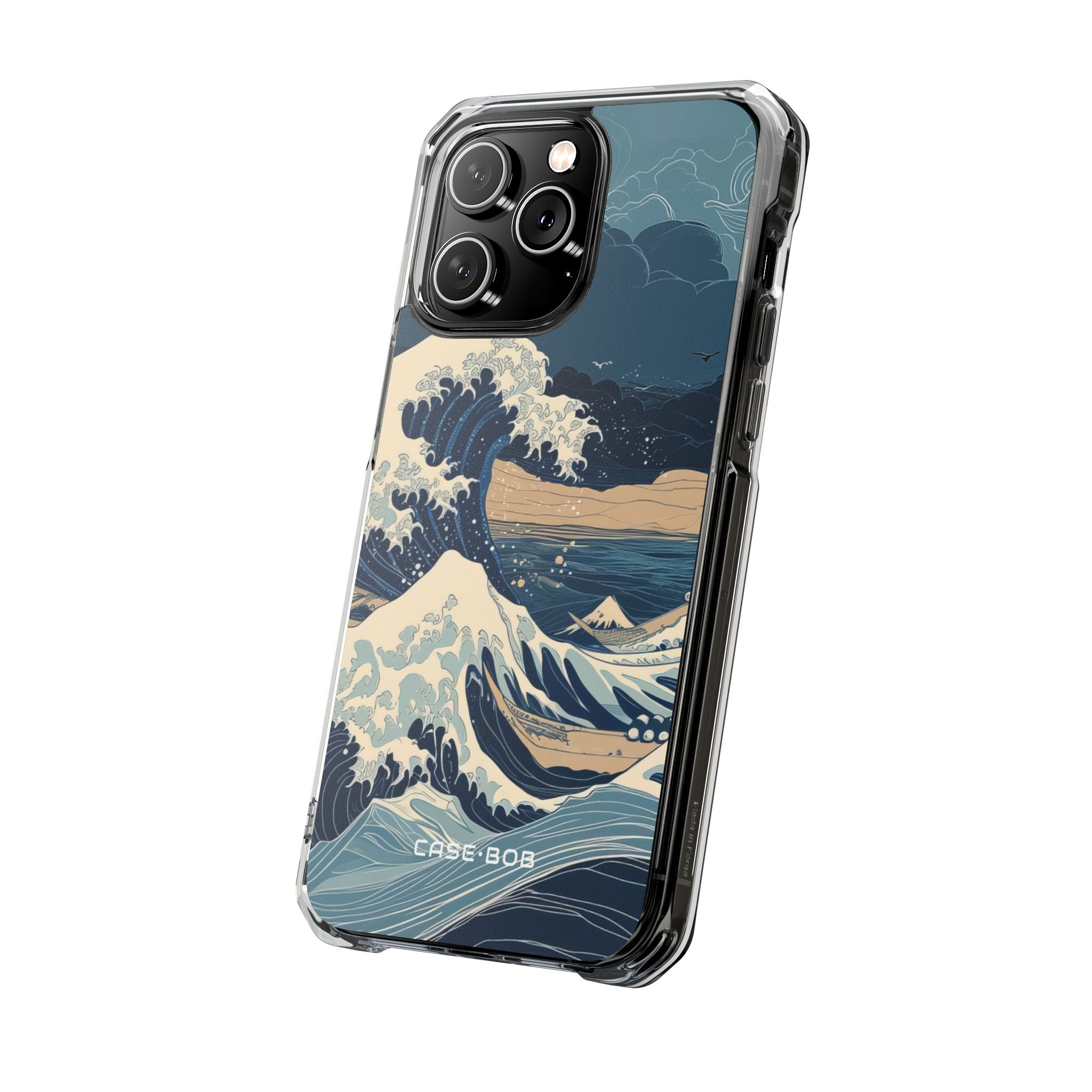 Cresting Blue Wave iPhone 14 Pro Max Case - Impact