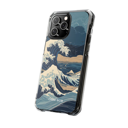 Cresting Blue Wave iPhone 14 Pro Max Case - Impact