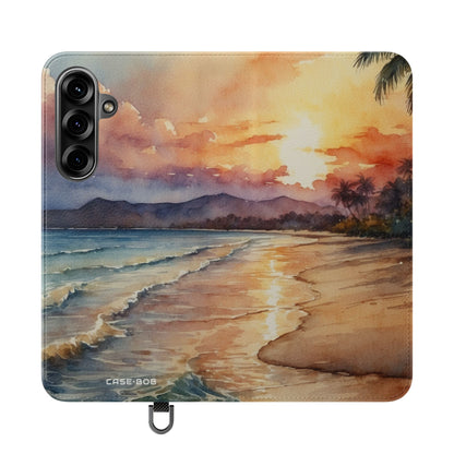 Sunset Glow - Samsung S25+ Case - Lompakko