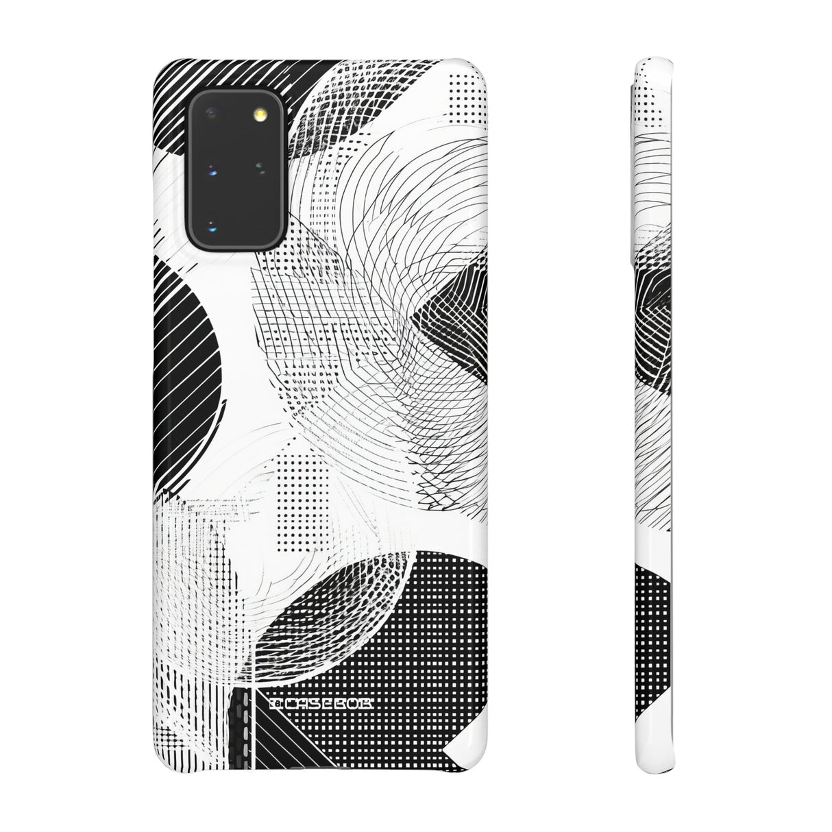 Monochrome Dynamics | Slim Phone Case for Samsung