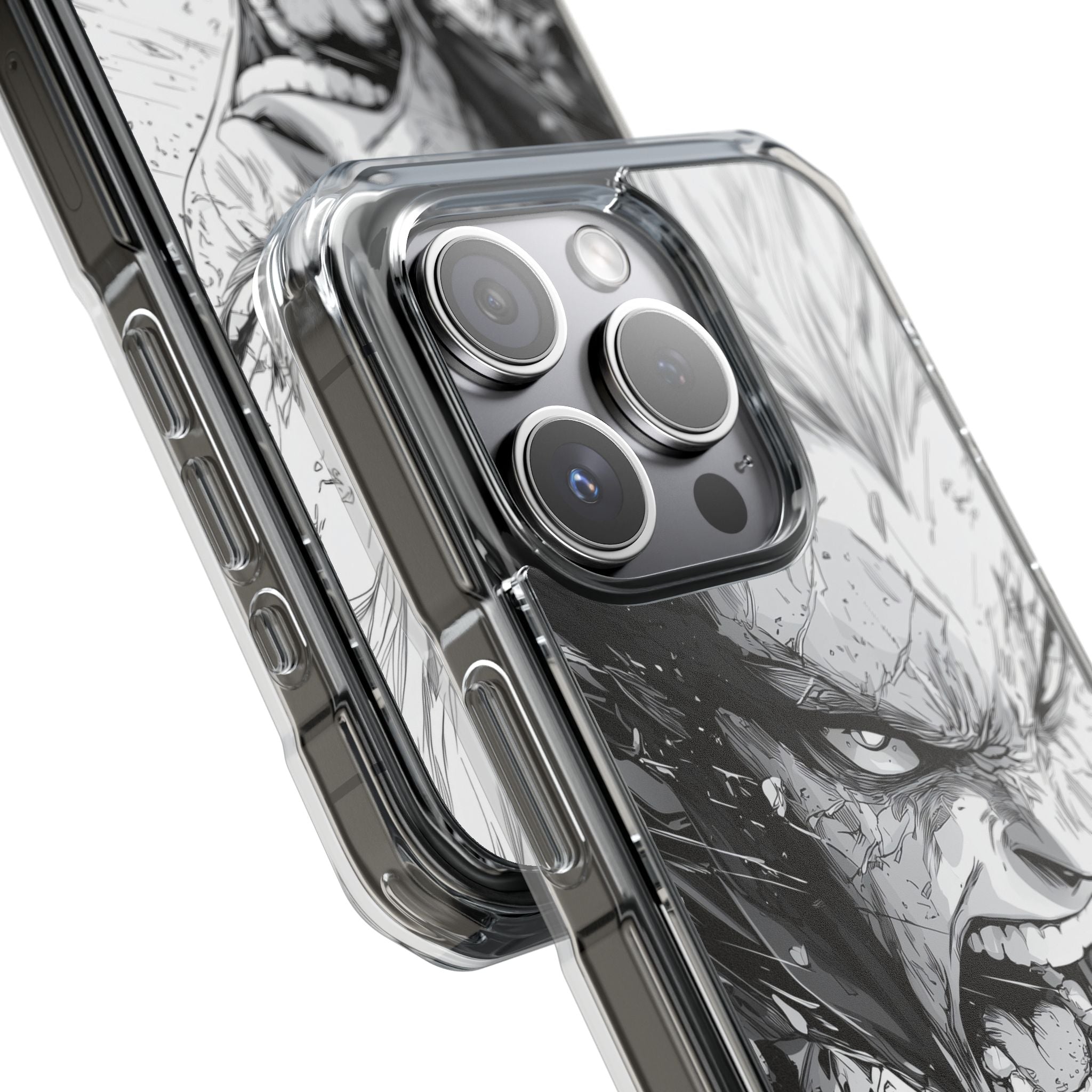 Fierce Emotion Erupts iPhone Case - Impact