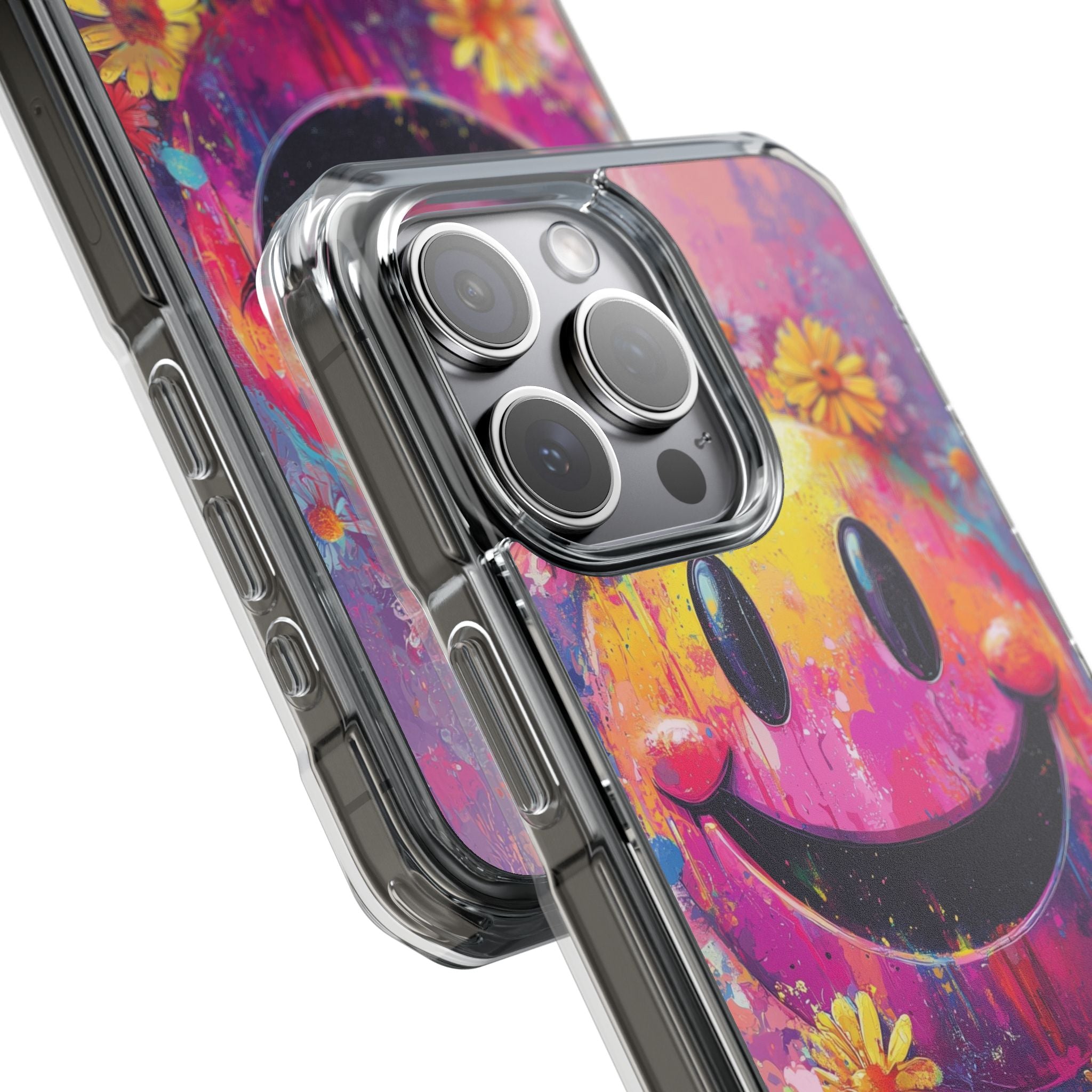 Joyful Smile Blooms iPhone Case - Impact