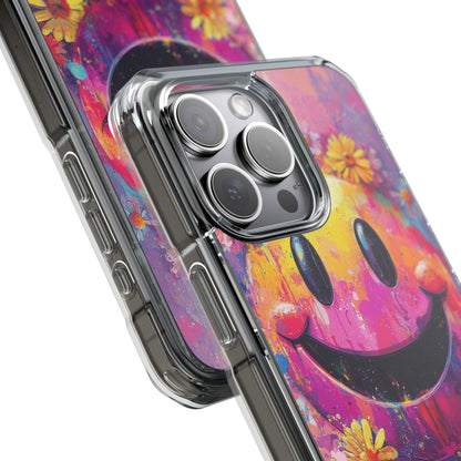 Joyful Smile Blooms iPhone Case - Impact