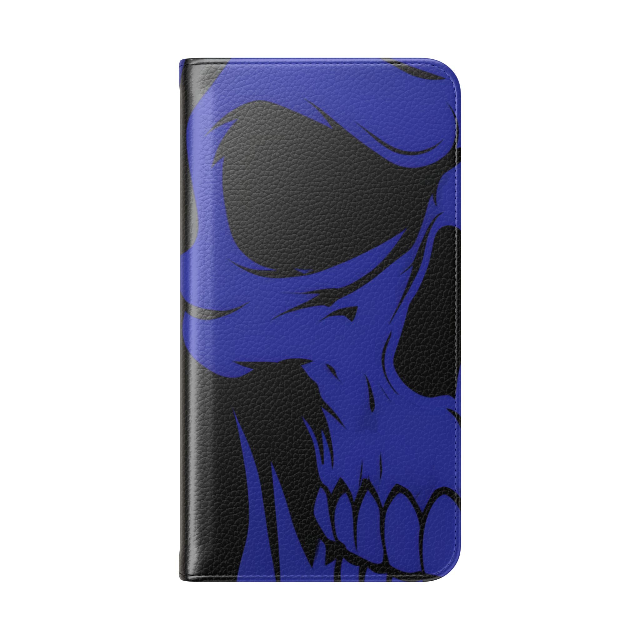 Dual Skulls RedBlue - Samsung S23+ Case - Wallet