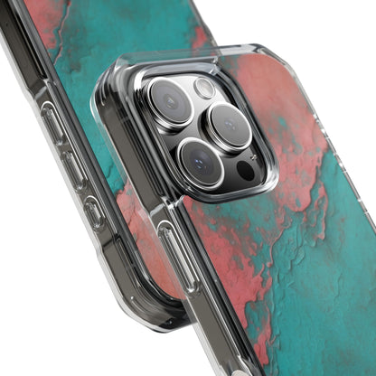 Turquoise Waves Dance iPhone Case - Impact
