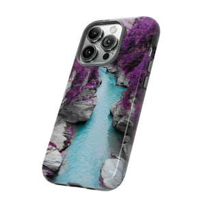 Purple Pine Forest - Protective Phone Case