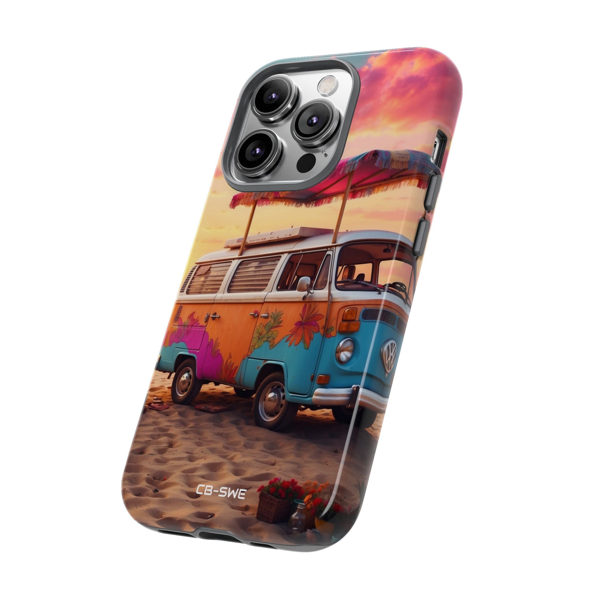 **Van Rests at Shore** - iPhone Case