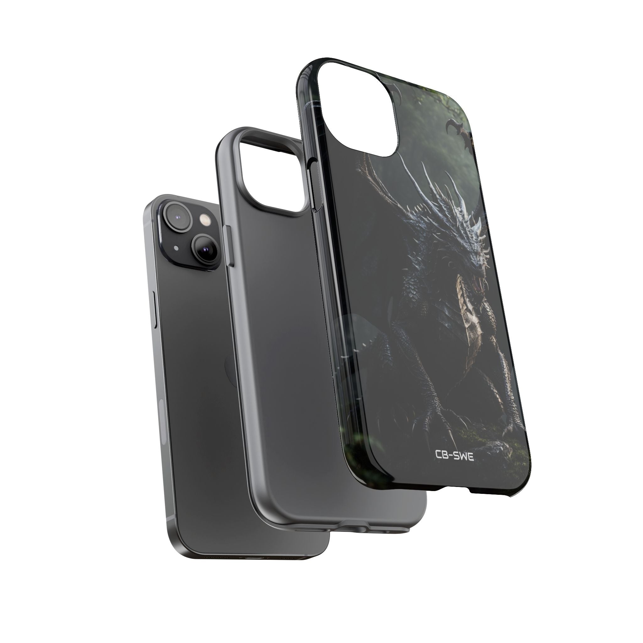 Dragon Emerges Mist - iPhone Case