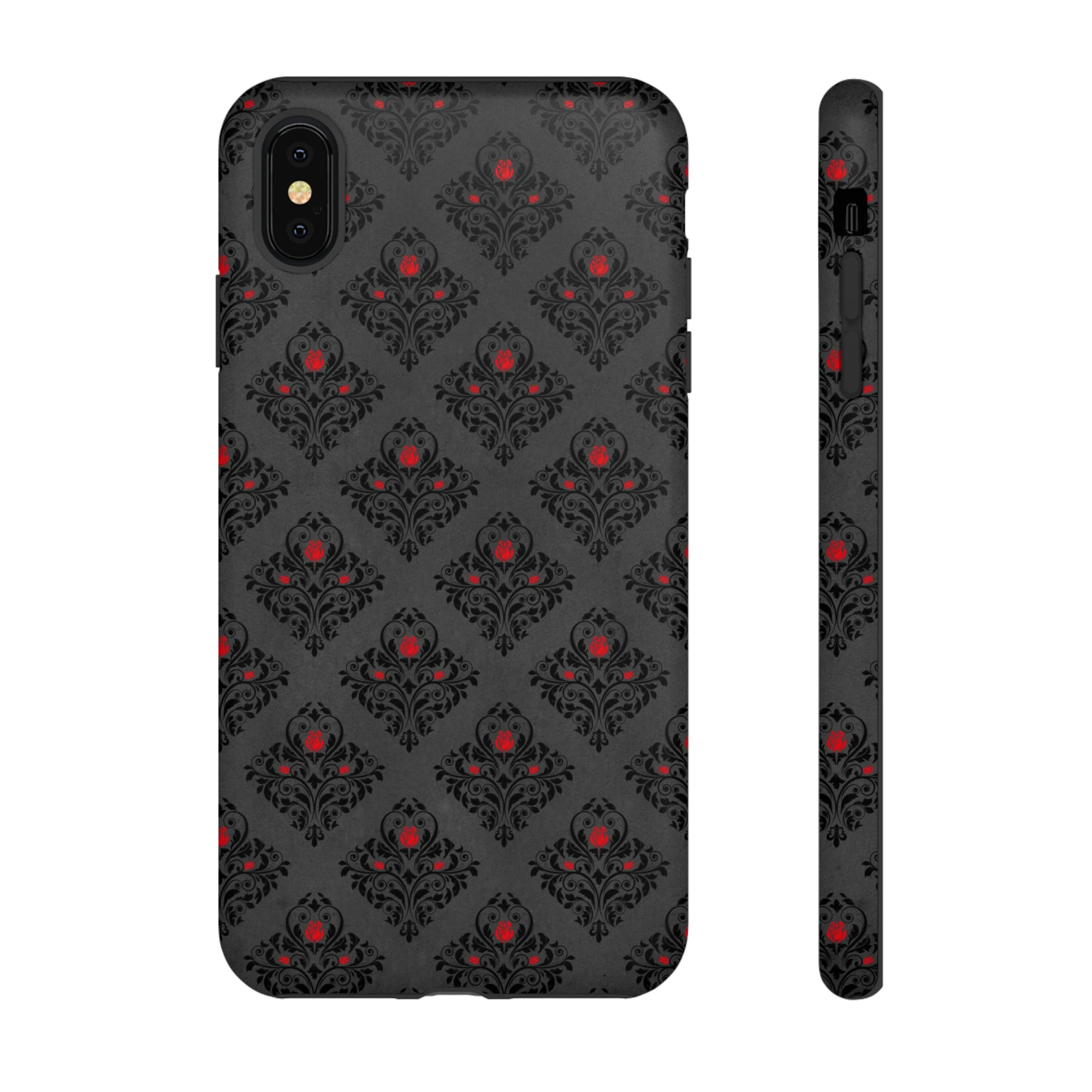 Pixrose Gothic Flower - Protective Phone Case