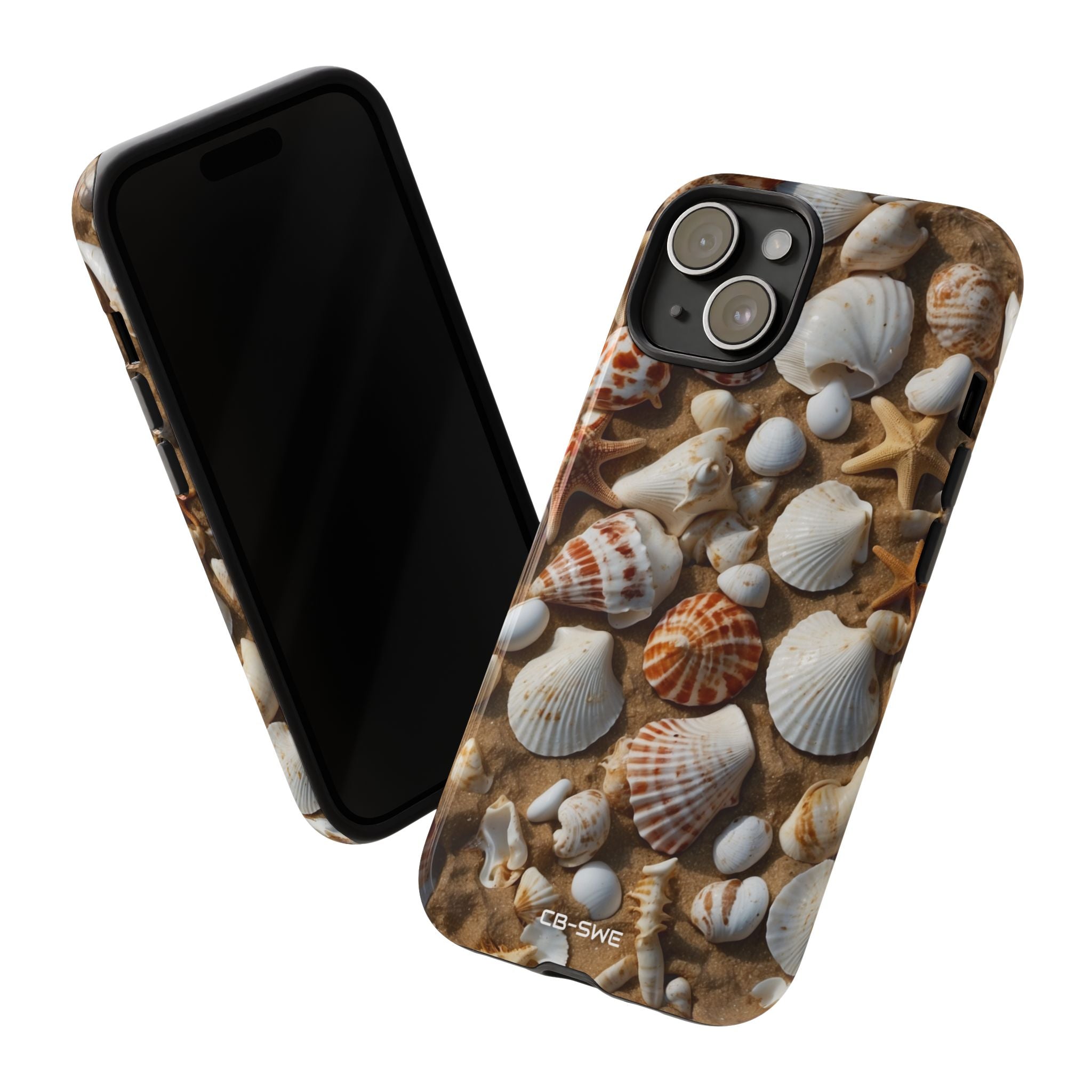 Seashells Embrace Shore - iPhone Case