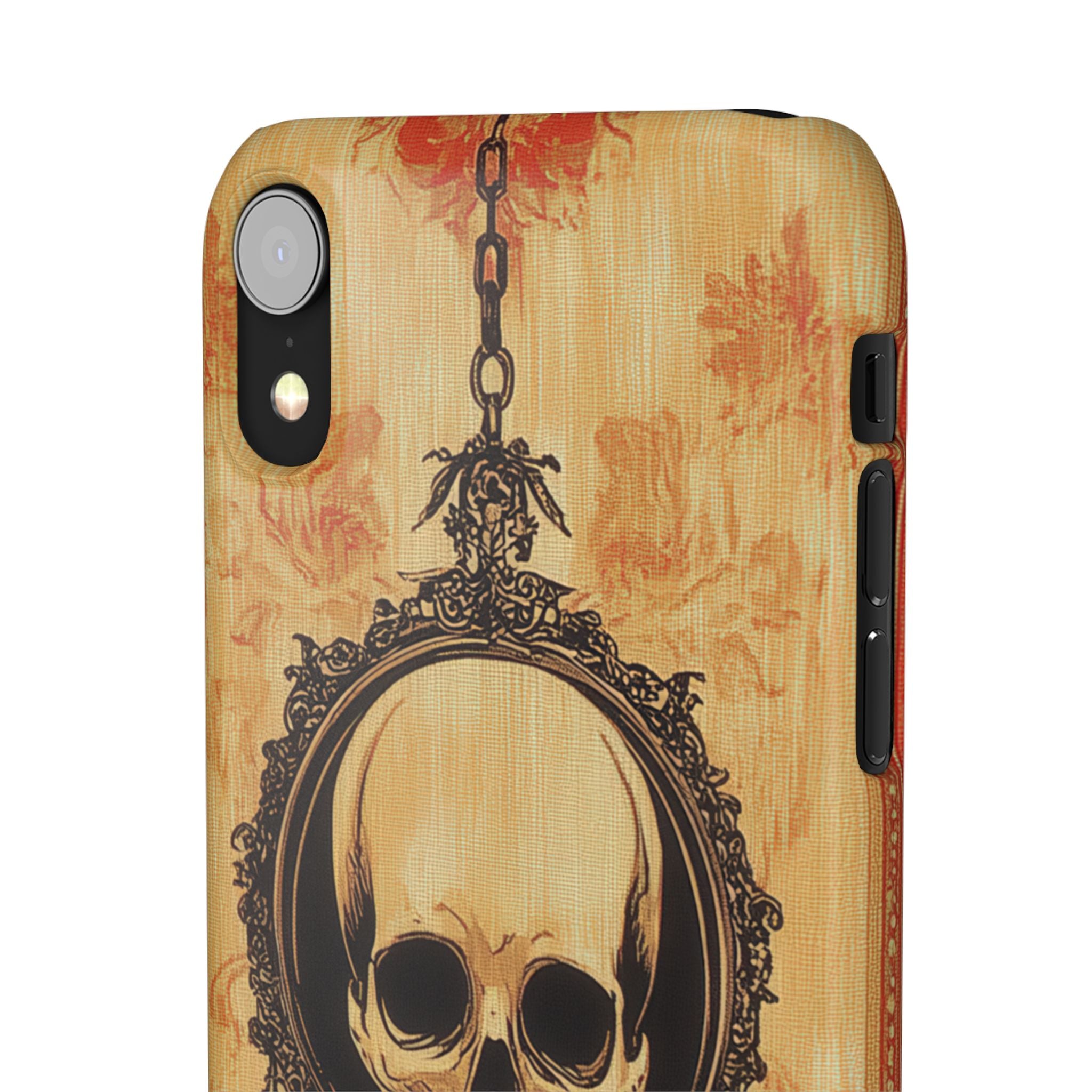 Gothic Skull Elegance  iPhone X - Slim Phone Case