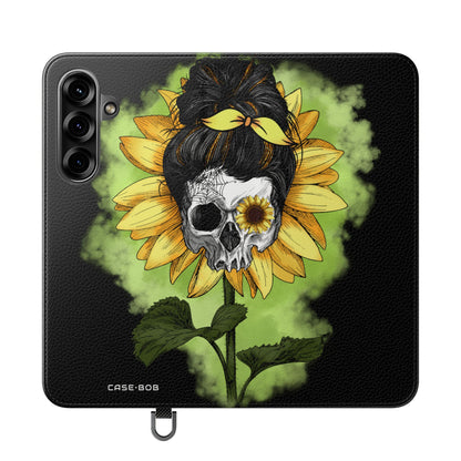 Skull Sunflower - Samsung S25+ Cover - Pung