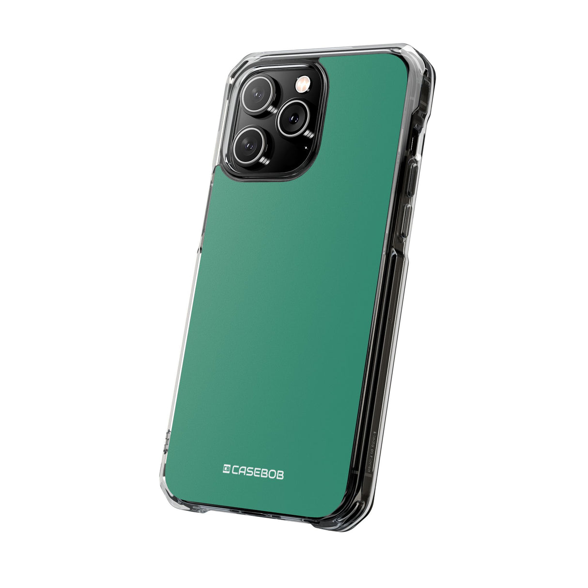 Illuminating Emerald | Handyhülle für iPhone (Clear Impact Case – magnetisch) 