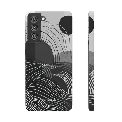 Monochrome Dynamics | Slim Phone Case for Samsung