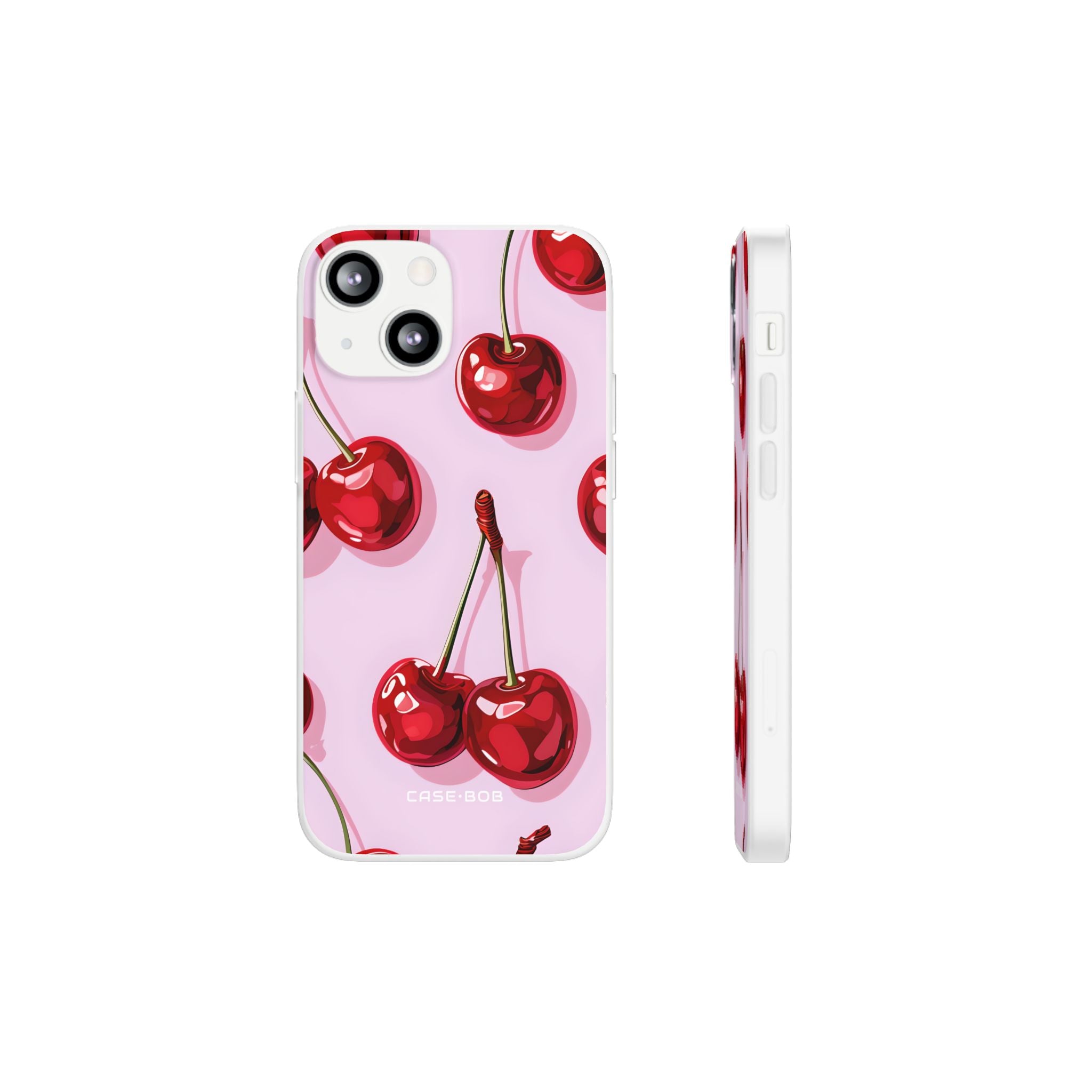 Glossy Cherry Burst iPhone 13 mini Case - Soft