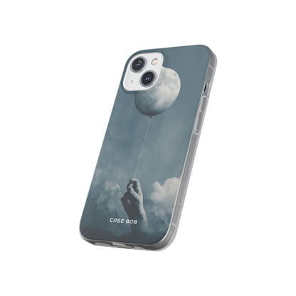 Moon Balloon iPhone 14 Case - Soft