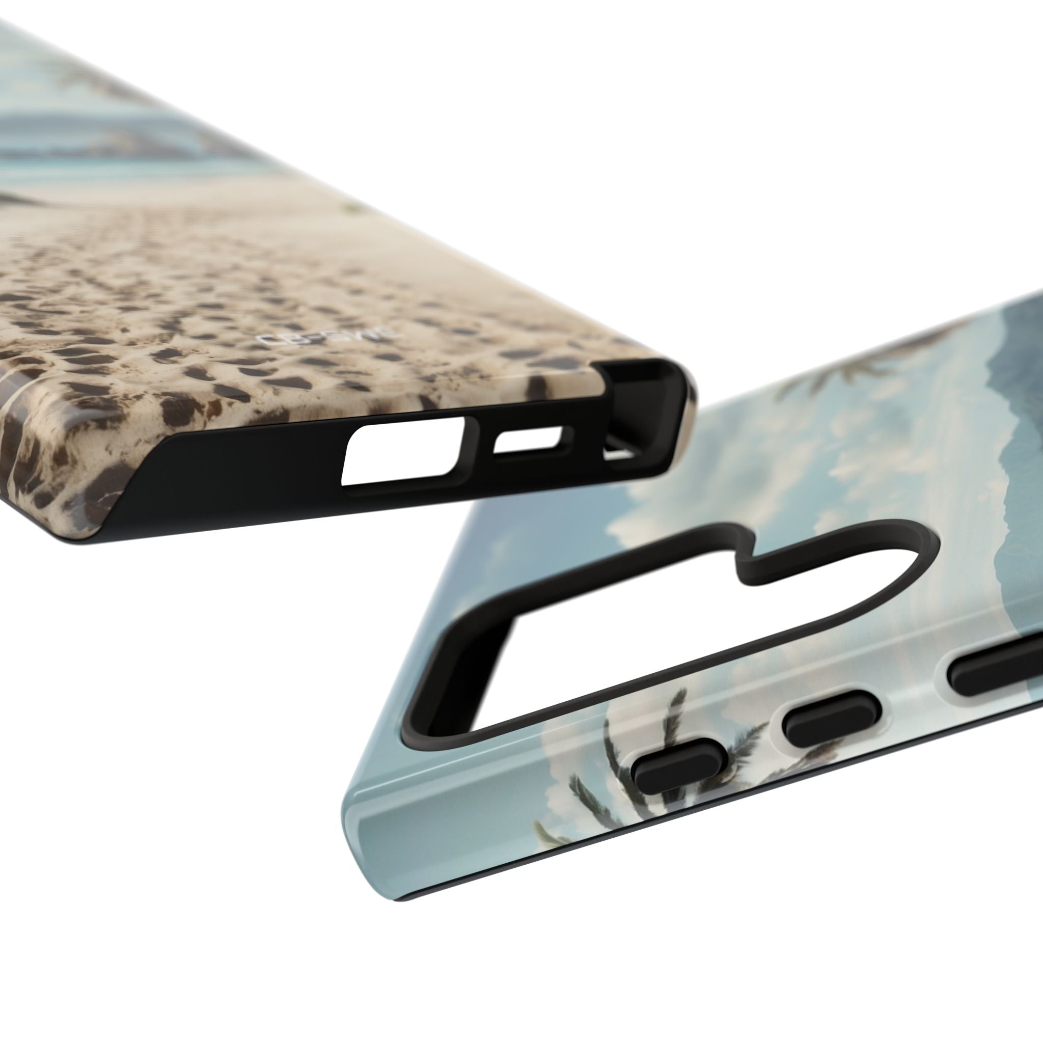 Footprints Trace Sand - Samsung Case