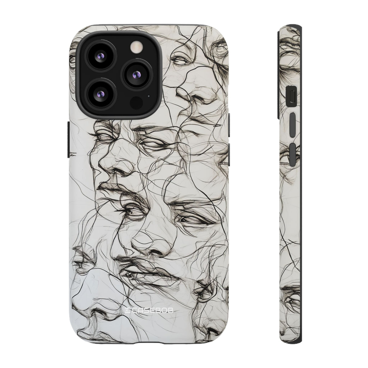 Ethereal Faces | Protective Phone Case for iPhone