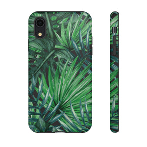 Watercolor Tropical Palm - Protective Phone Case