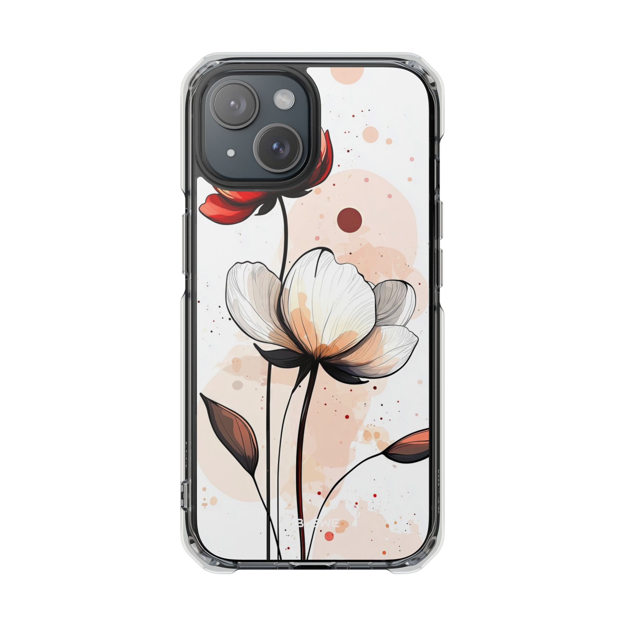Vibrant Floral Elegance iPhone Case - Impact