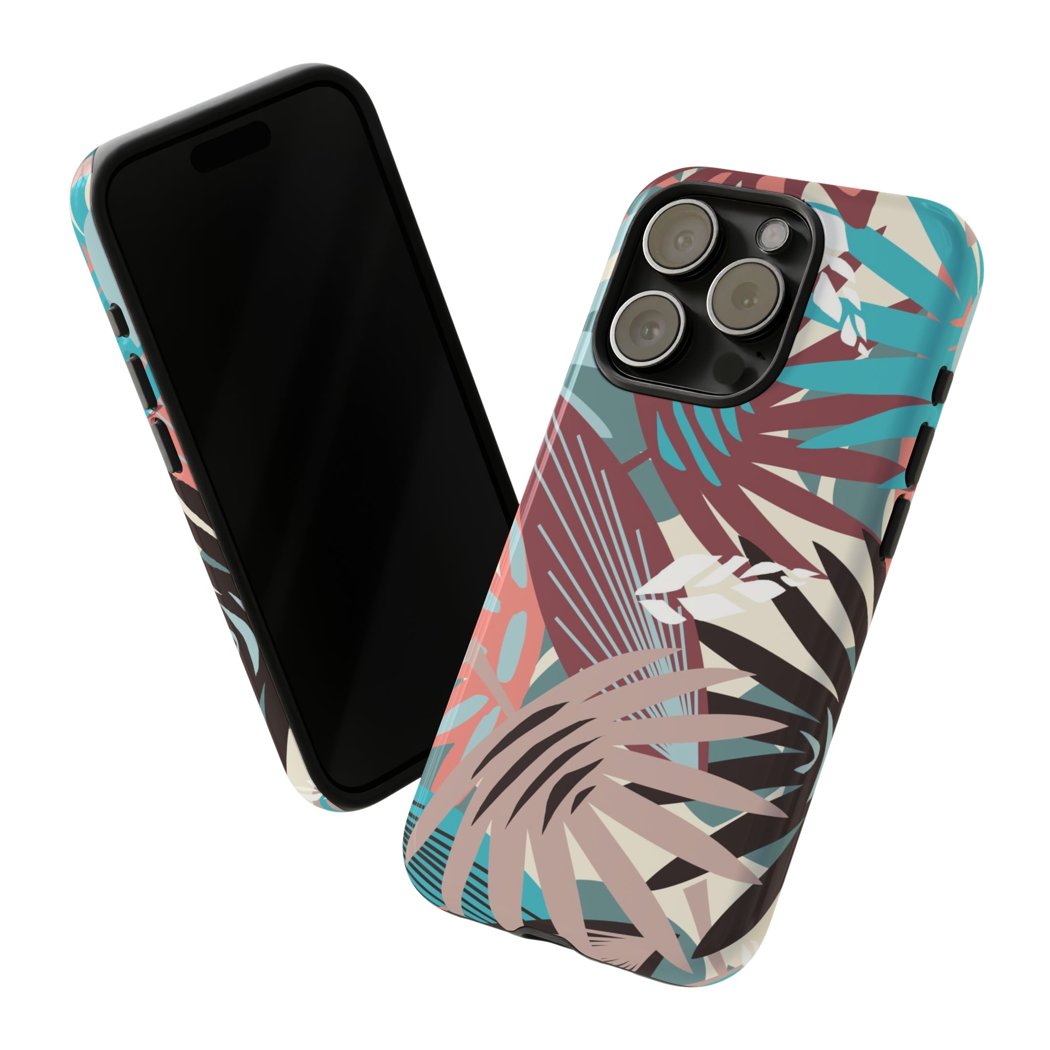 Tropical Leaf Jazz - Protective Phone Case