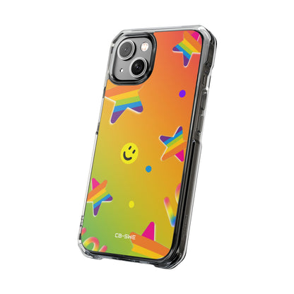 Vibrant Pop Whimsy iPhone Case - Impact