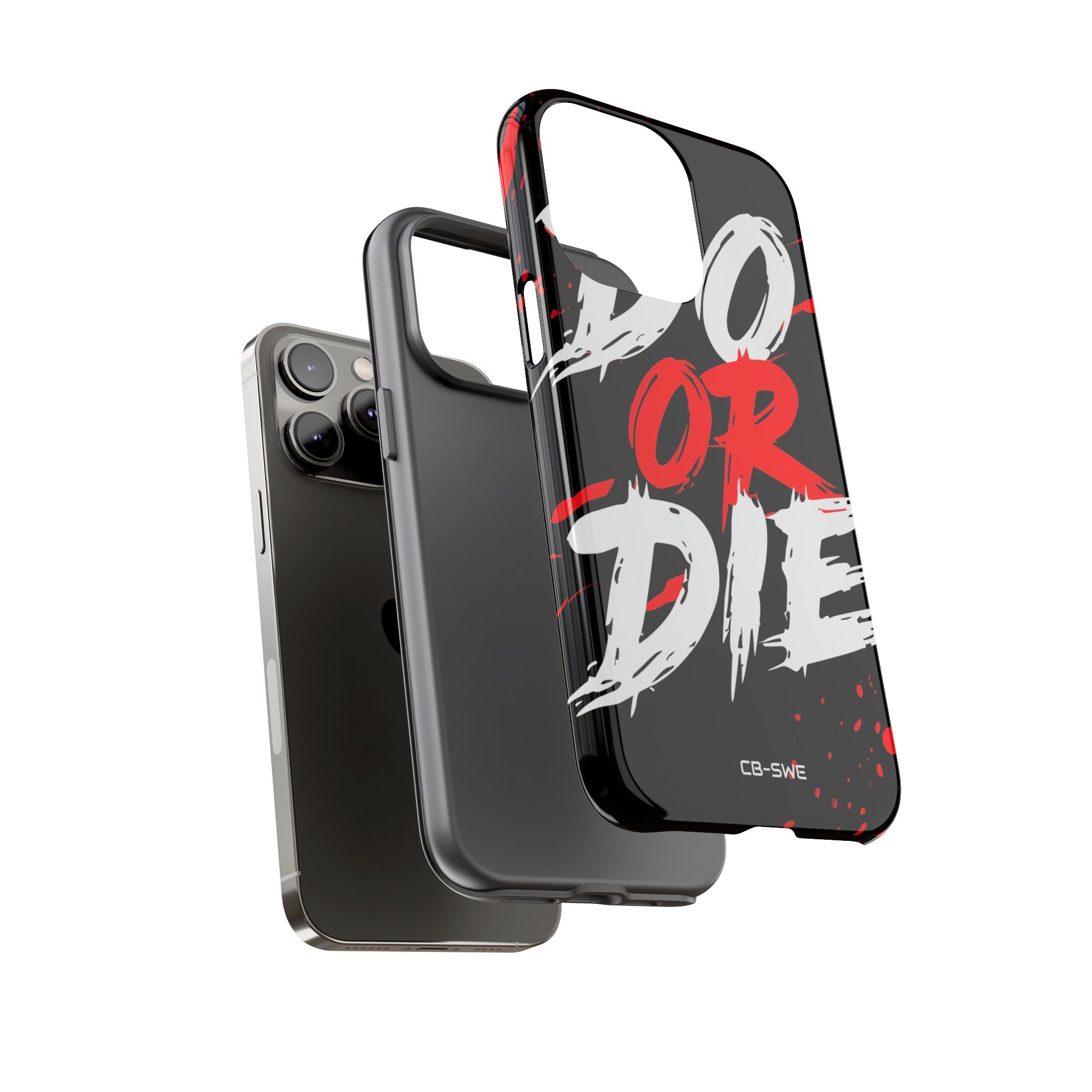 Intense Typography Contrast - iPhone Case